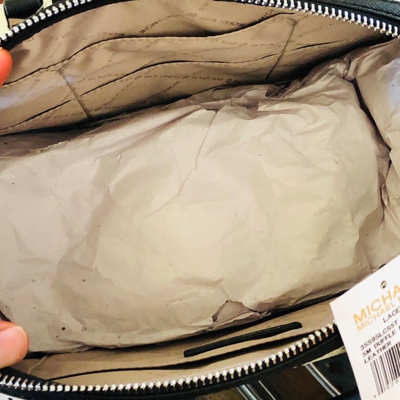 Michael Kors Bags Nwt Michael Kors Lacey Sm Duffle Leather Handbag